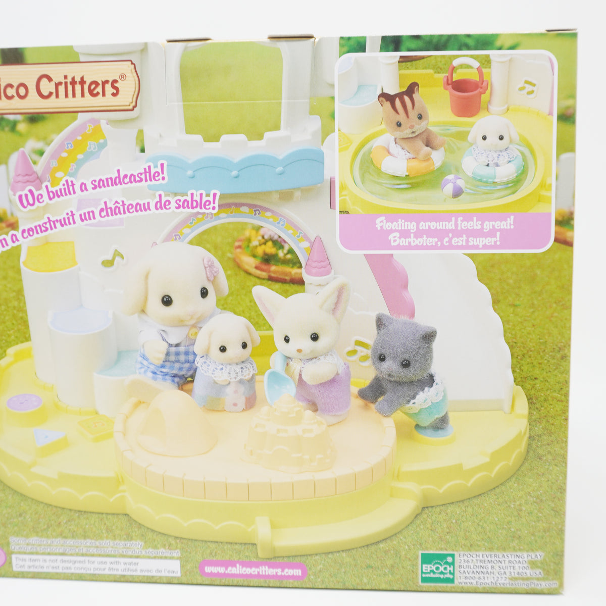 Nursery Sandbox Pool with Flora Rabbit Calico Critters Mary Bear