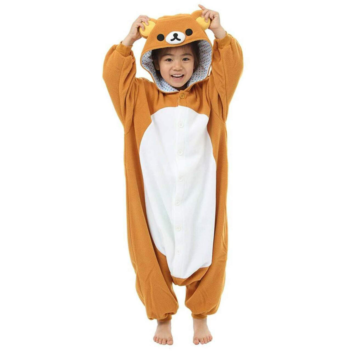 Rilakkuma Kigurumi Plush Pajama Outfit - San-X Rilakkuma Christmas – Mary  Bear