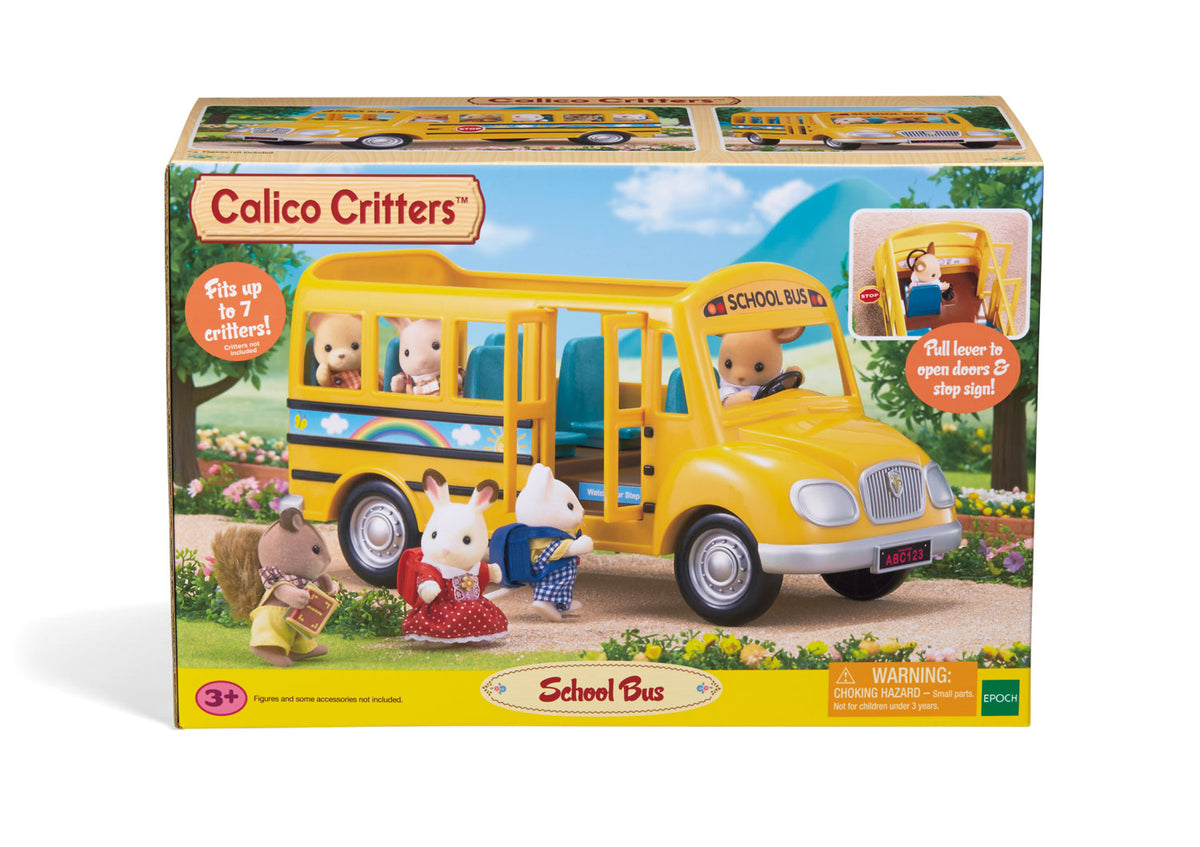 sylvanian families school bus