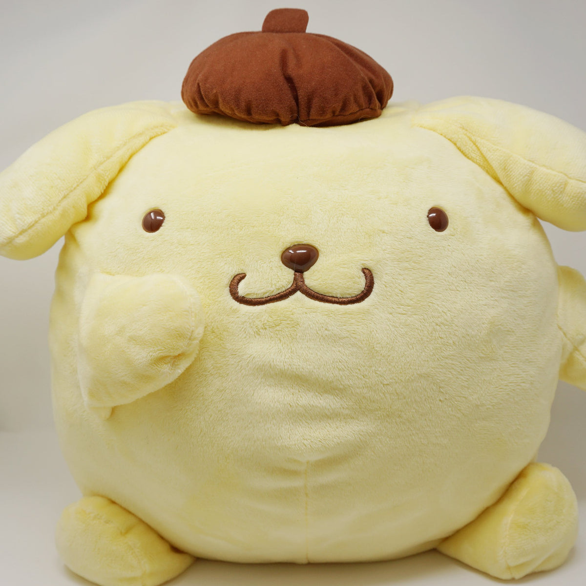 Sanrio Pompompurin newest Super Big Plush NWT