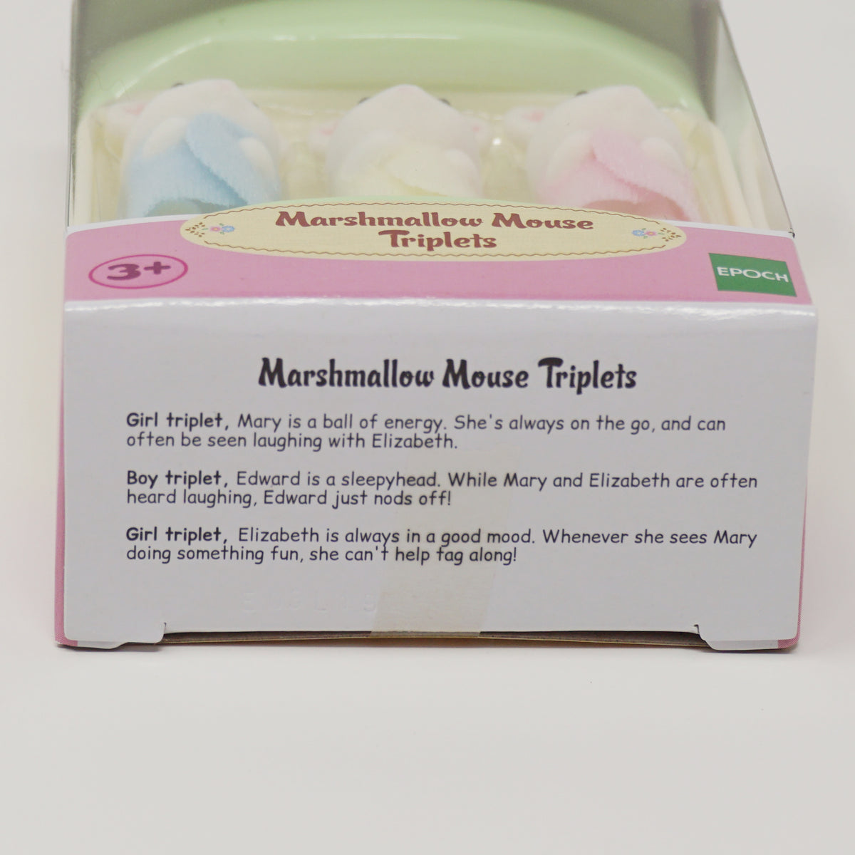 Calico critters marshmallow mouse hot sale triplets