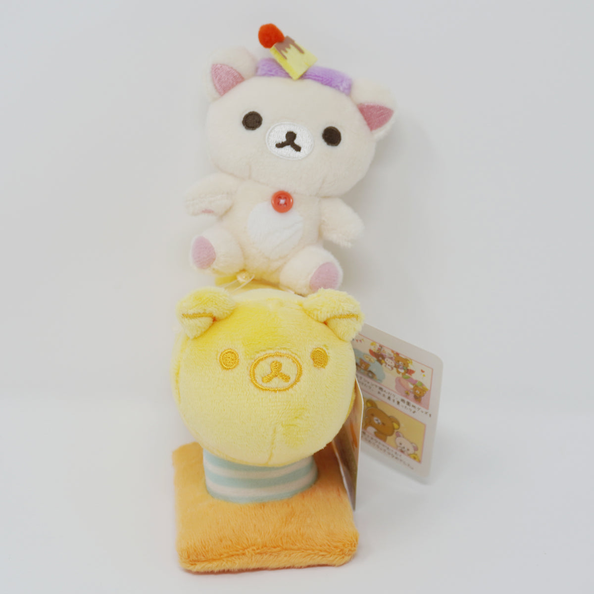 Rilakkuma swan plush deals set 6 mini tenori korilakkuma golden duck kiiroitori