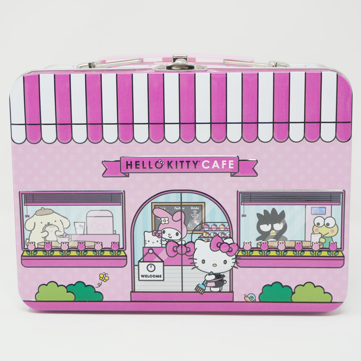 Hello Kitty Cafe Tin Lunch Box with Pin - Sanrio – Mary Bear