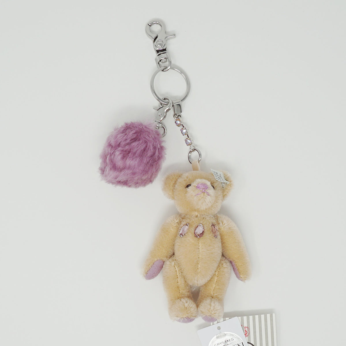 Brown Teddy Bear Swarovski® Keychain Plush - Steiff Selection – Mary Bear