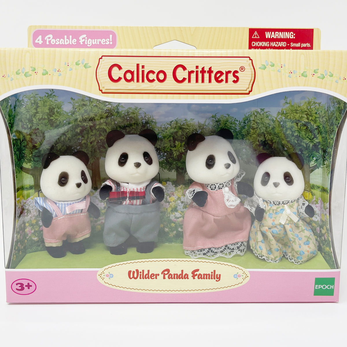 Wilder Panda Critters Family Mary – Calico - Bear