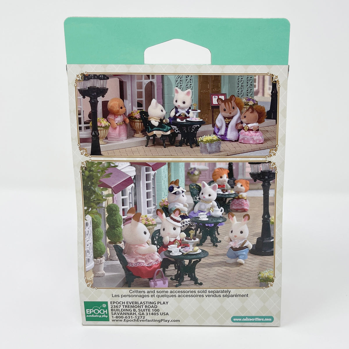 Calico critters tea and cheap treats set