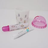 Travel Tooth Brush Set - Juicy Tapioca Boba Milk Tea - Kamio Japan