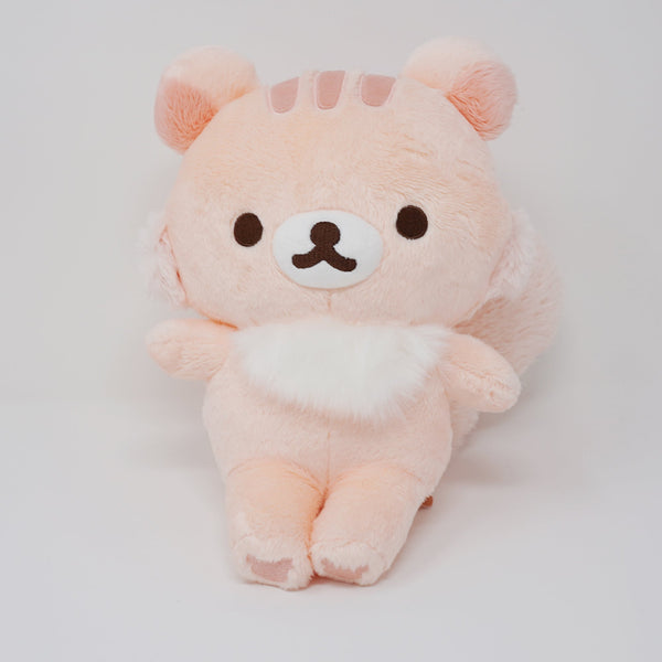 (Detached tag) 2021 Medium Sakura Little Squirrel Plush - Chairoikoguma's Plush Theme Rilakkuma - San-X