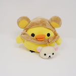 (No Tags) 2011 Kiiroitori in Rilakkuma Outfit Plush - I Love Relax Rilakkuma Theme - San-X