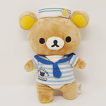 (No Tags) 2012 Rilakkuma Plush Marine Sailor Outfit - Feeling Happy Everyday Daradara Life Theme - San-X