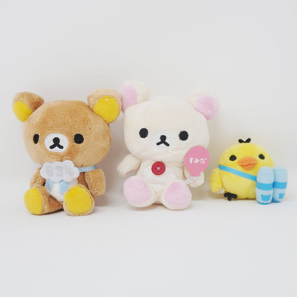 (Part of Set) 2018 Rilakkuma, Korilakkuma, Kiiroitori Skytree Tower Plush Set - Skytree Town Solamachi Store Limited - San-X