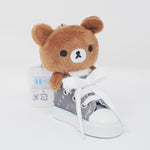 2020 Chairoikoguma Shoe Plush Keychain - Rilakkuma - San-X