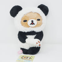 2015 Rilakkuma Panda Laying Plush - Panda de Goron Lazy Theme Theme Caravan Limited - San-X