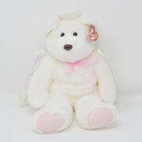 1999 Large Halo the Bear Plush Beanie Buddy - TY Beanie Babies