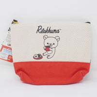 2017 Rilakkuma Zipper Pouch - Rilakkuma Casual Theme - San-X