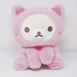 2021 Pink Korilakkuma Strawberry Cat Plush Tissue Cover - Rilakkuma - San-X