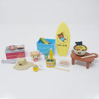 Rilakkuma Re-Ment Figures - Relaxing Beach House - San-X