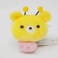 2021 Kuma Bee Kumanbachi Tenori Plush - Chairoikoguma's Friend Theme Rilakkuma - San-X