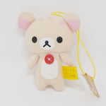 Mini Sakura Korilakkuma Cherry Blossom Prize Plush Phone Strap - Rilakkuma - San-X