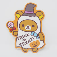 Rilakkuma Trick or Treat Halloween Postcard - Rilakkuma Store Limited - San-X