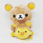 2006 Rilakkuma and Kiiroitori with Rilakkuma Hat Moving Plush Set - 711 Limited - San-X