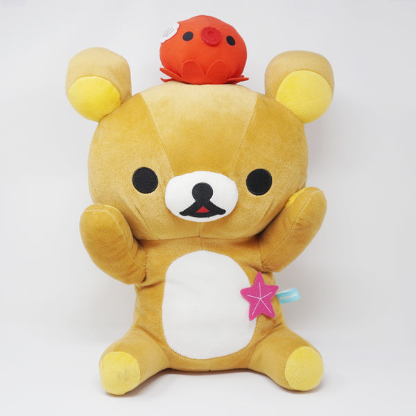 (No Tags) 2015 Tako Rilakkuma Big Plush - Rilakkuma Lottery Part 34 - San-X