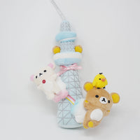 (No Tags) 2015 Rilakkuma, Korilakkuma, and Kiiroitori Skytree Plush Set - Store Limited - San-X