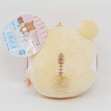 2021 Rilakkuma Strawberry Maritozzo Plush Keychain - Rilakkuma Retro Sweets Series - San-X