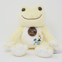 Yellow Pickles the Frog Embroidery Plush - La Villa de Pickles - Nakajima