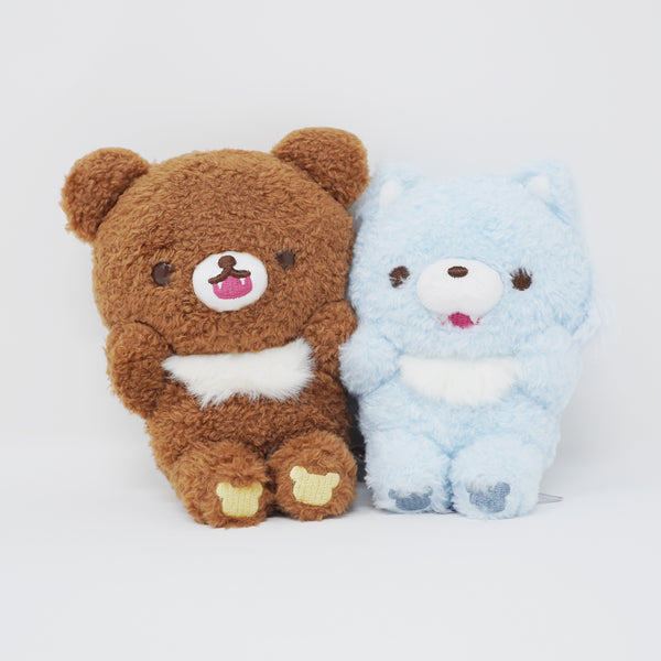 2021 Chairoikoguma & Blue Wolf Plush Set - Rilakkuma Store Limited - San-X