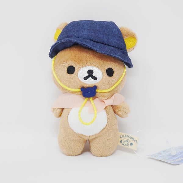 2023 Rilakkuma Tenori Plush - Rilakkuma Camping Theme - San-X