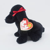 1998 GiGi the Black Poodle Plush - TY Beanie Babies