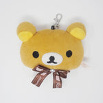 (Tag Detached) 2012 Rilakkuma Reel ID Plush Case Prize - Luxury Rilakkuma - San-X