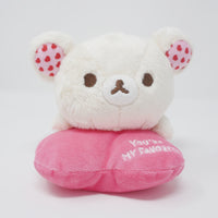 2020 Korilakkuma with Heart Cushion Plush - Rilakkuma Store & Kiddyland Limited - San-X