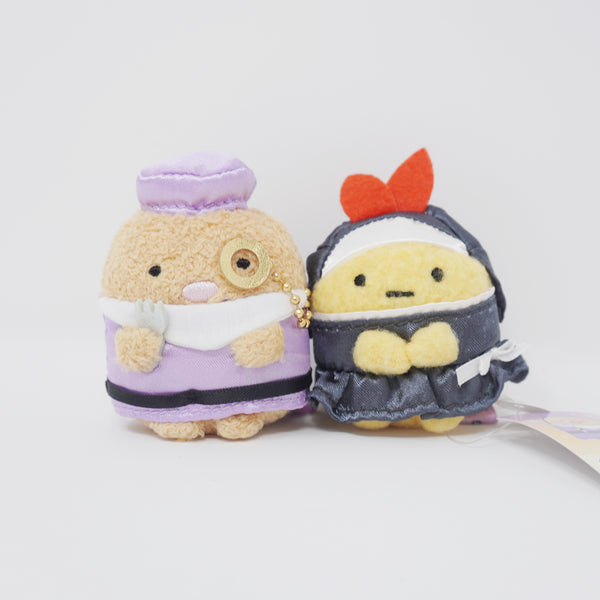 2021 Tonkatsu & Ebi Fry Tenori Plush Set - Gothic Halloween Sumikkogurashi - San-X