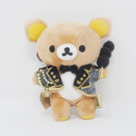 2018 Rilakkuma Idol in Black Plush Keychain - Rilakkuma Store Limited - San-X