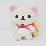 2005 Korilakkuma with Kiiroitori Piggyback Plush - Vol.2 Rilakkuma - San-X