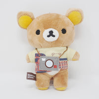 2014 Rilakkuma Plush Keychain - Rilakkuma 5th Anniversary Tokyo Station Store Limited - San-X