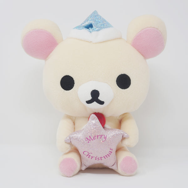 2008 Korilakkuma Star Sitting Prize Plush - Shiny Christmas Rilakkuma - San-X