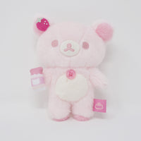 2023 Pink Korilakkuma Plush Keychain - Neko Neko Onsen Rilakkuma - San-X