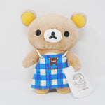 2011 Rilakkuma Blue Apron Plush - Sapporo Store Opening Limited - San-X Hokkaido