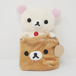 2012 Korilakkuma in Plush Rilakkuma Bag - Fukuoka Parco 2nd Anniversary Store Limited - San-X