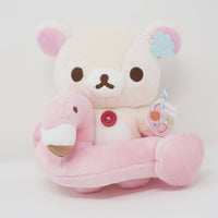 2018 Korilakkuma with Flamingo Plush - Korilakkuma Vacation Theme Rilakkuma Store Limited - San-X