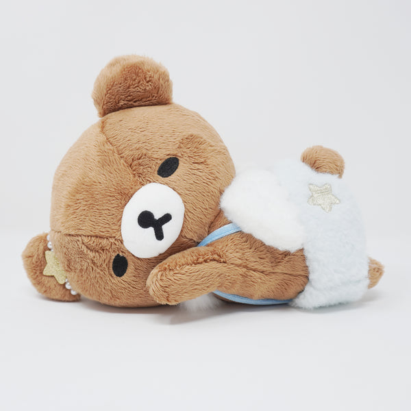 (No Tags) 2020 Chairoikoguma Sleeping Angel Plush - Rilakkuma Fluffy Angel Theme - San-X