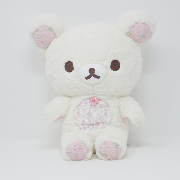 2023 Medium Korilakkuma Flower Crown Plush - KoriKogu's Flower Tea Time Rilakkuma - San-X