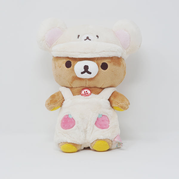 2024 Rilakkuma in Korilakkuma Outfit Plush - Korilakkuma's Full of Strawberry Day - Rilakkuma - San-X