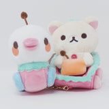 2024 Korilakkuma & Remote Control Duck Plush Set - Korilakkuma's Full of Strawberry Day - Rilakkuma - San-X