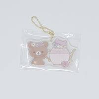 2023 Chairoikoguma Keychain - KoriKogu's Flower Tea Time Rilakkuma - San-X