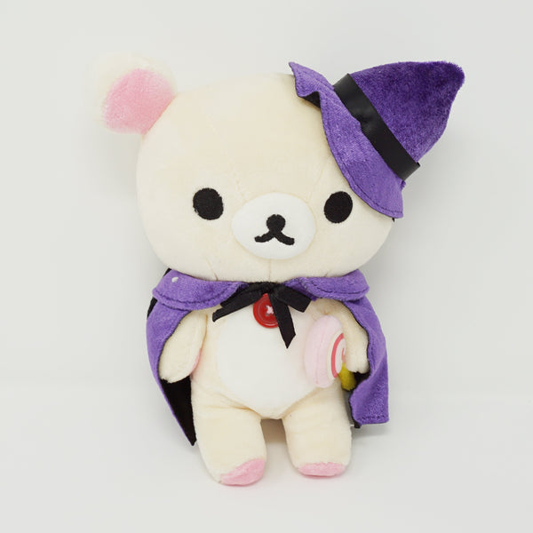 Korilakkuma in Purple Hat and Cape Plush - Rilakkuma Store Limited - Halloween