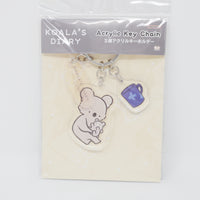 Koala's Diary Acrylic Keychain